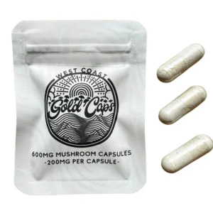 West Coast Gold Caps – Shakti Capsules | 600mg Microdose